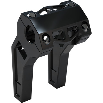 LA Choppers 1.25" Handlebar Performance 6" Risers 2" Pullback Raw Made in USA
