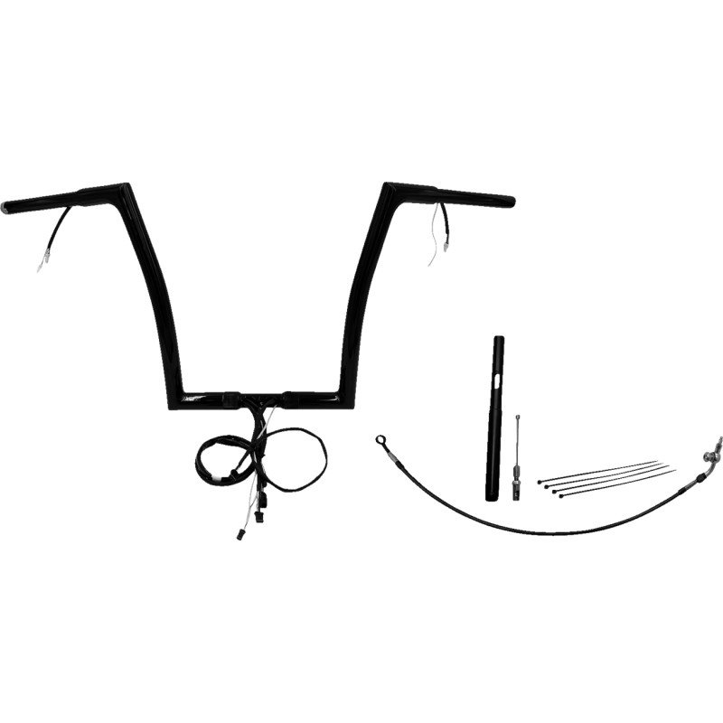 FAT BAGGERS INC. EZ Install Wired 1-1/4" Flat Top Handlebar Kit - Image 25