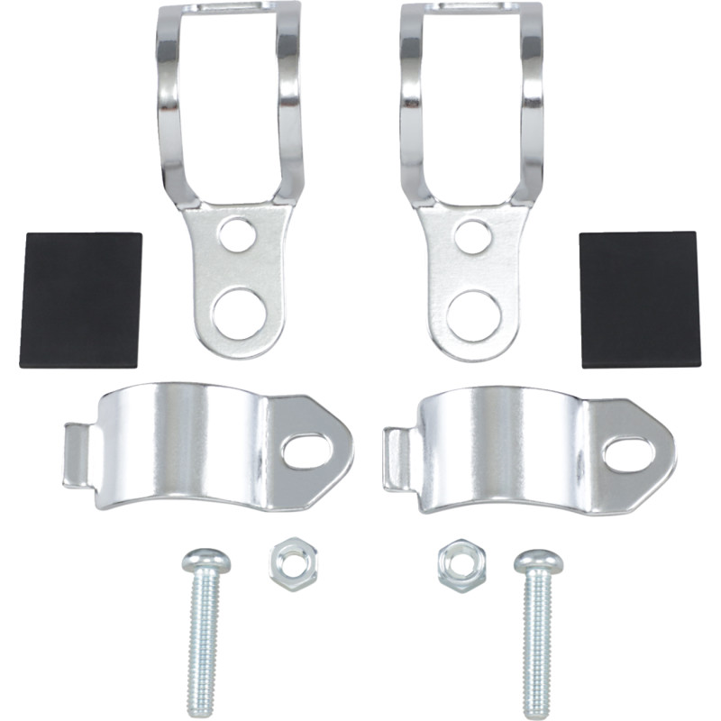 DRAG SPECIALTIES Universal Fork-Mount Marker Light Brackets