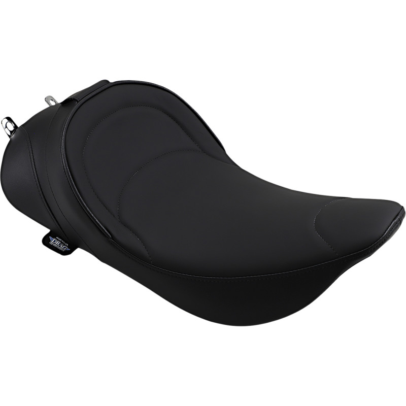 DRAG SPECIALTIES SEATS Backrest Compatible Solo Seat — Mild Stitched