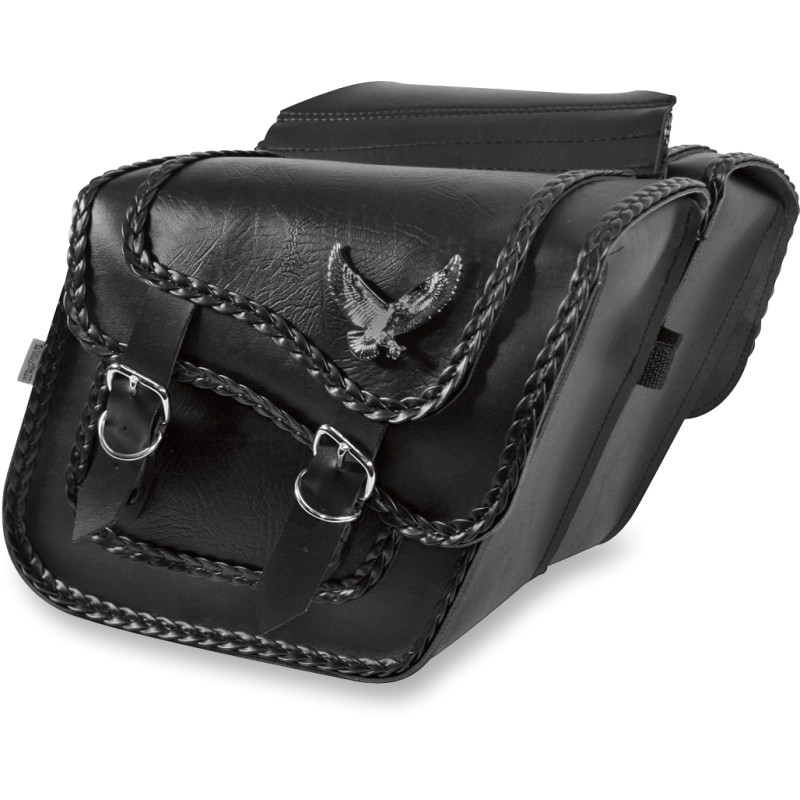 WILLIE & MAX LUGGAGE Black Magic Saddlebags
