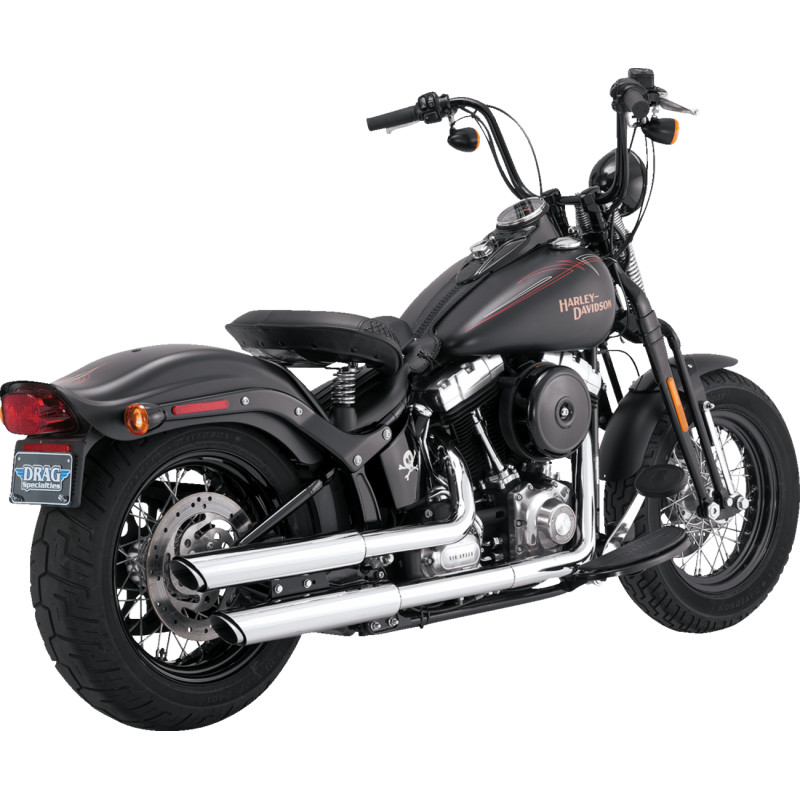VANCE & HINES 3" Twin Slash Slip-On Mufflers