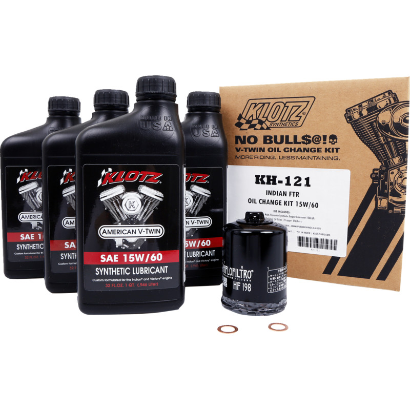 KLOTZ OIL Synthetic Oil Change Kit - Image 2