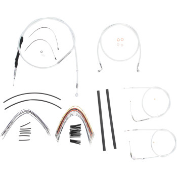 2007-2011 Harley-Davidson Designer Handlebar Installation Kit 15"-17" 2007-2011 Harley-Davidson Designer Handlebar Installation Kit 15"-17"