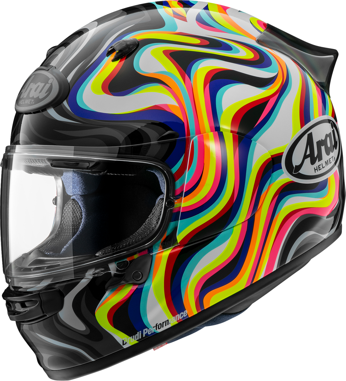Arai Contour-X Helmet — Swirl — White — 2XL