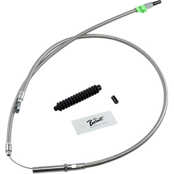 High-Efficiency Stainless Steel Clutch Cable for Harley-Davidson - Standard - '86-'03 XLH