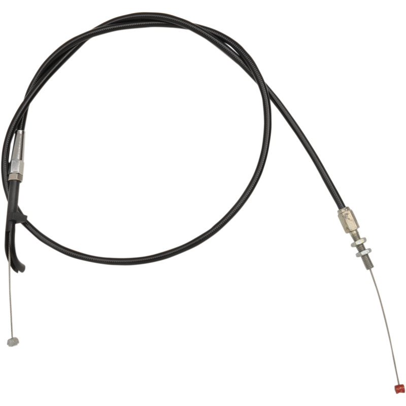 BARNETT Black Vinyl Throttle/Idle Cable for Victory