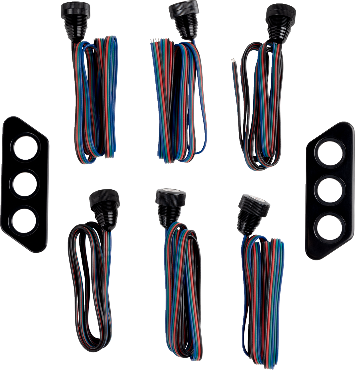 PAUL YAFFE BAGGER NATION Motorcycle LED Taillight & Brake Assembly - View 1