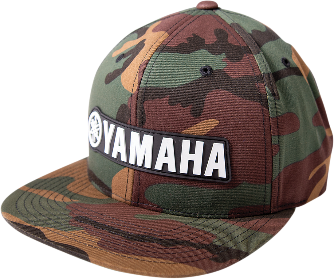 Factory Effex Yamaha Bold Snapback Hat — Camouflage
