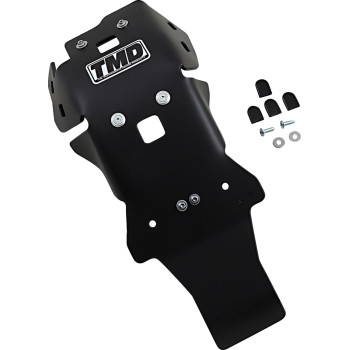 2016-2018 KTM Husqvarna 125 150 Black Skid Plate with Linkage Protection