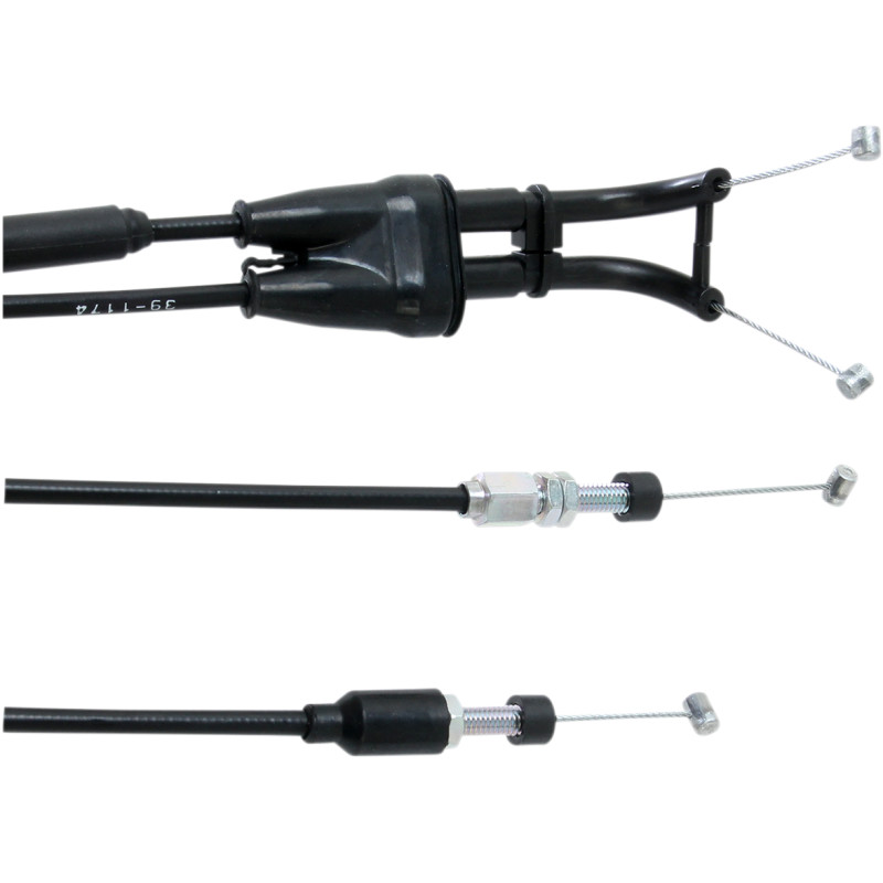 MOOSE OFFROAD Black Vinyl Throttle Cable - Image 55