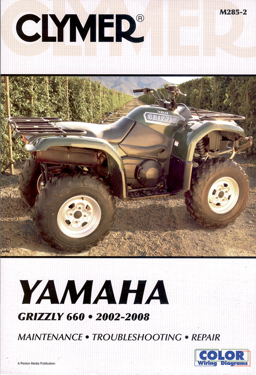 Clymer Manual — Yamaha — Grizzly 660 '02-'08