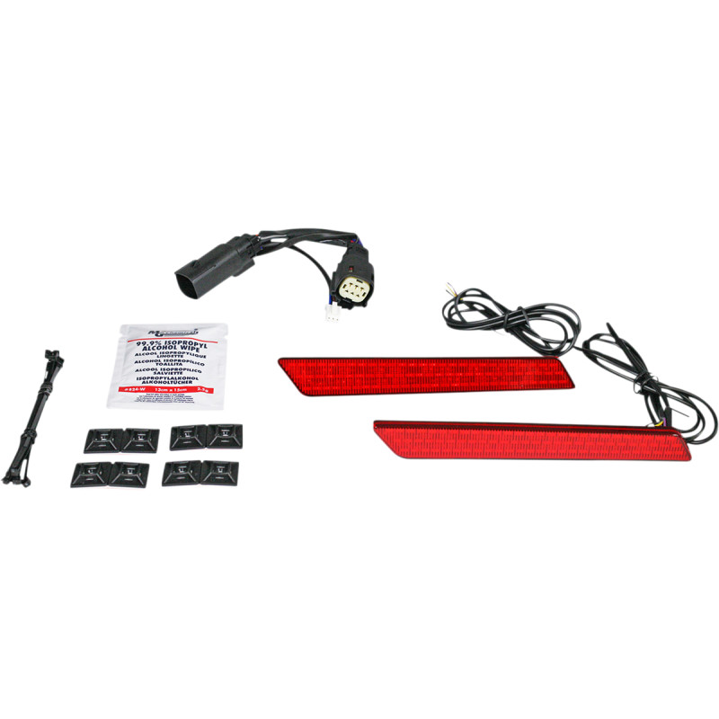 CUSTOM DYNAMICS Dual Color LED Saddlebag Latch Lightz™