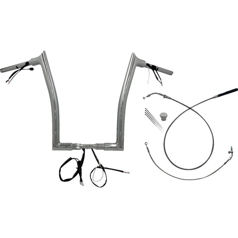 FAT BAGGERS INC. 1-1/2" EZ Install Pointed Top Handlebar - Image 36