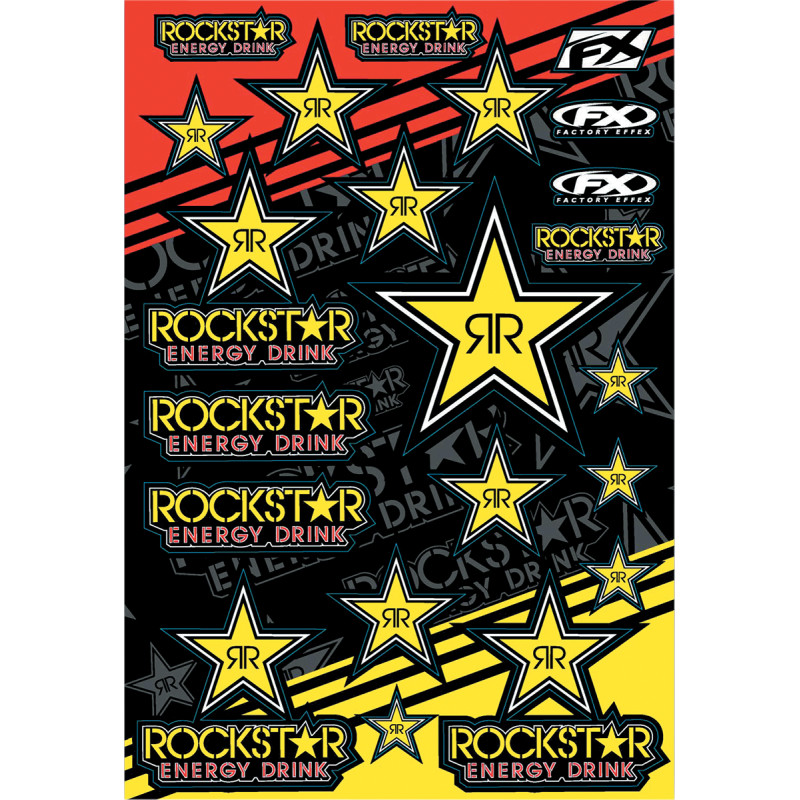 FACTORY EFFEX Rockstar Decal Sheet