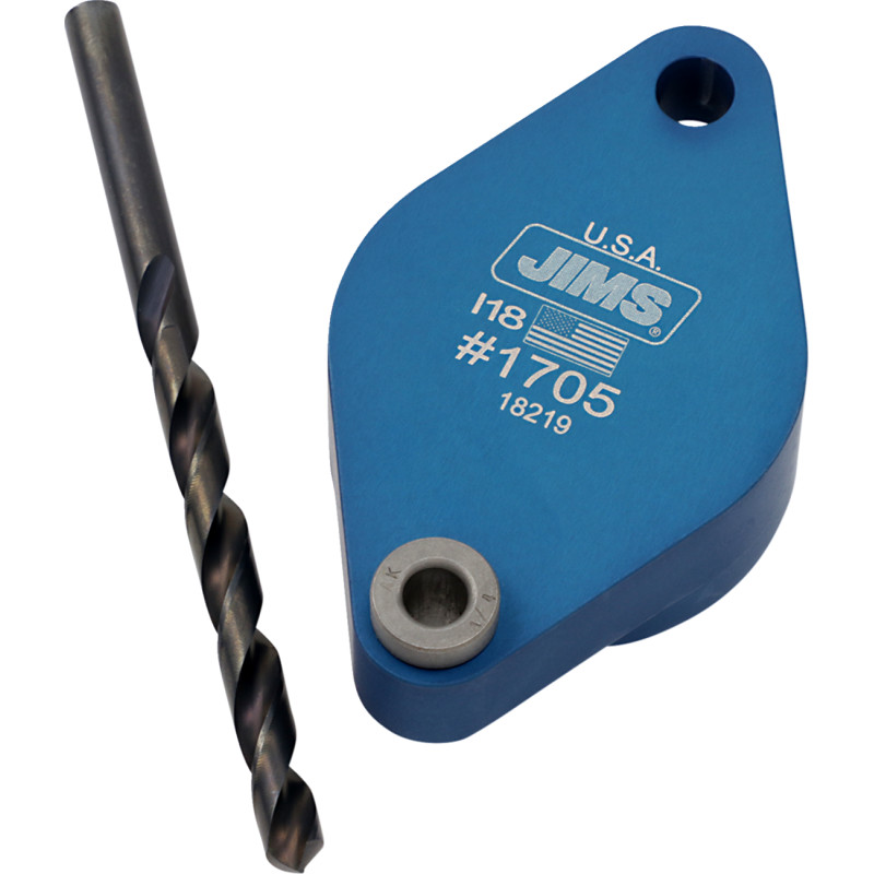 JIMS Exhaust Stud Drill Plate