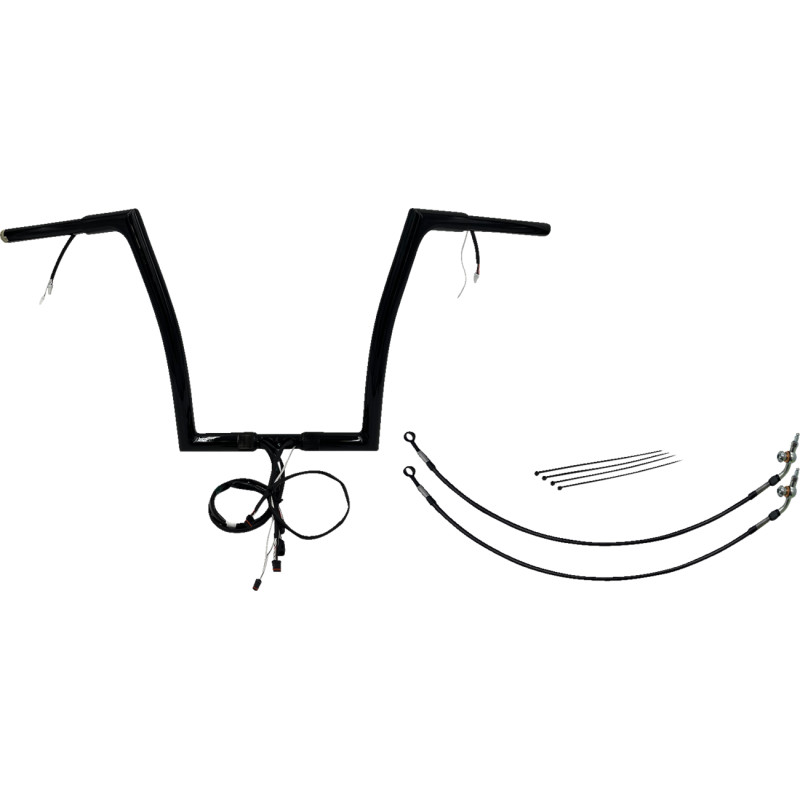 FAT BAGGERS INC. EZ Install Wired 1-1/4" Flat Top Handlebar Kit - Image 22