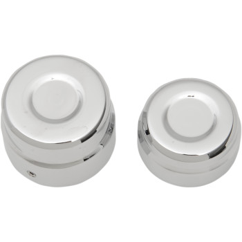 2013-2022 Harley XL Rear Axle Caps Chrome Drag Specialties