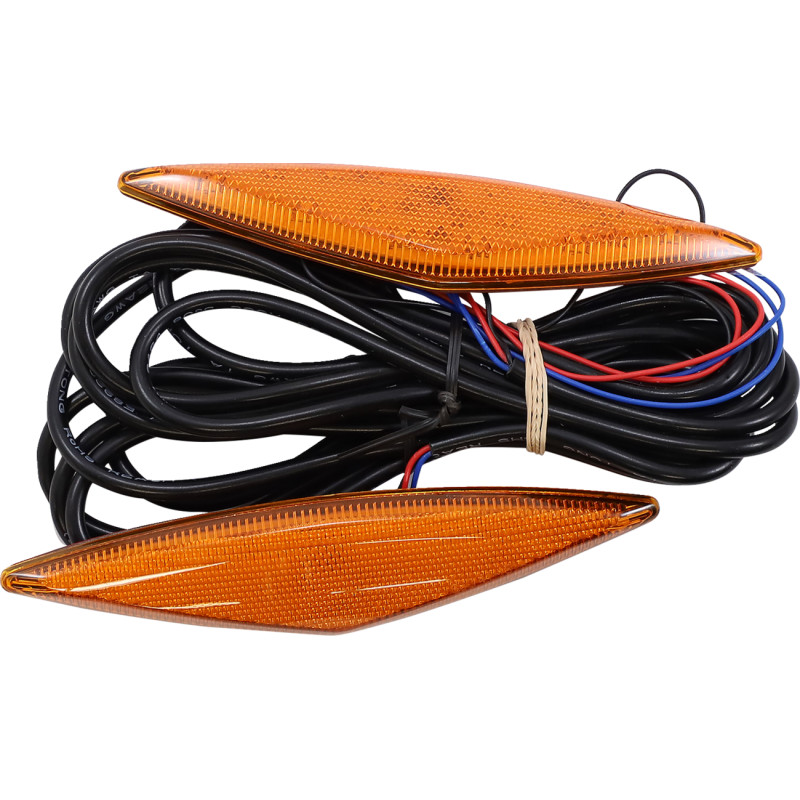 SHOW CHROME Amber LED Marker Lights