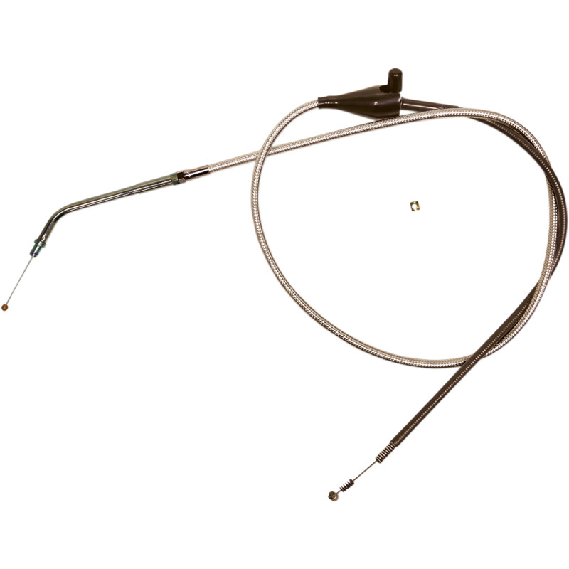 MAGNUM SHIELDING Polished Stainless Steel Braided Throttle/Idle Cable - Image 4