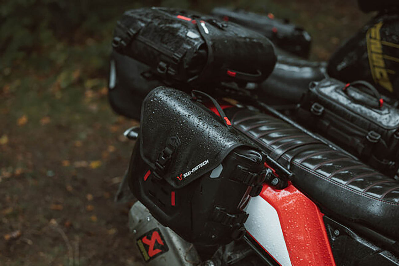 SW-MOTECH SysBag Side Bag System — Black — Honda CB1000R '18-'19