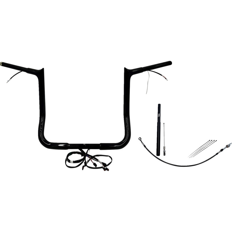 FAT BAGGERS INC. EZ Install Wired 1-1/4" Pointed Top Handlebar Kit - Image 9