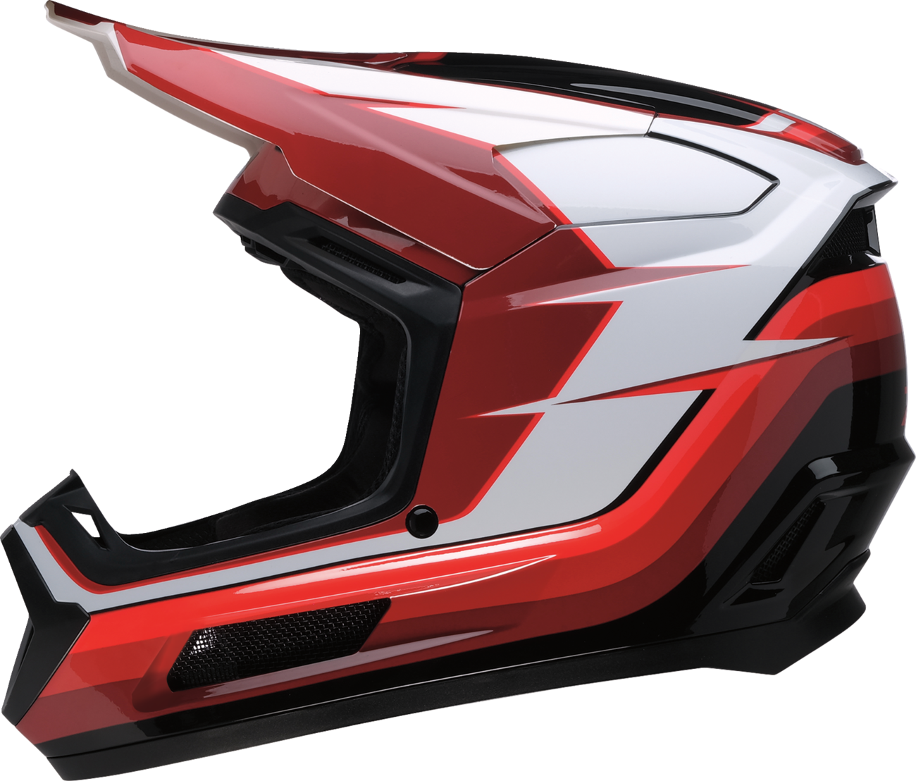 Z1R Youth Dirt Maxx Helmet — Vortex — Red/White — Large