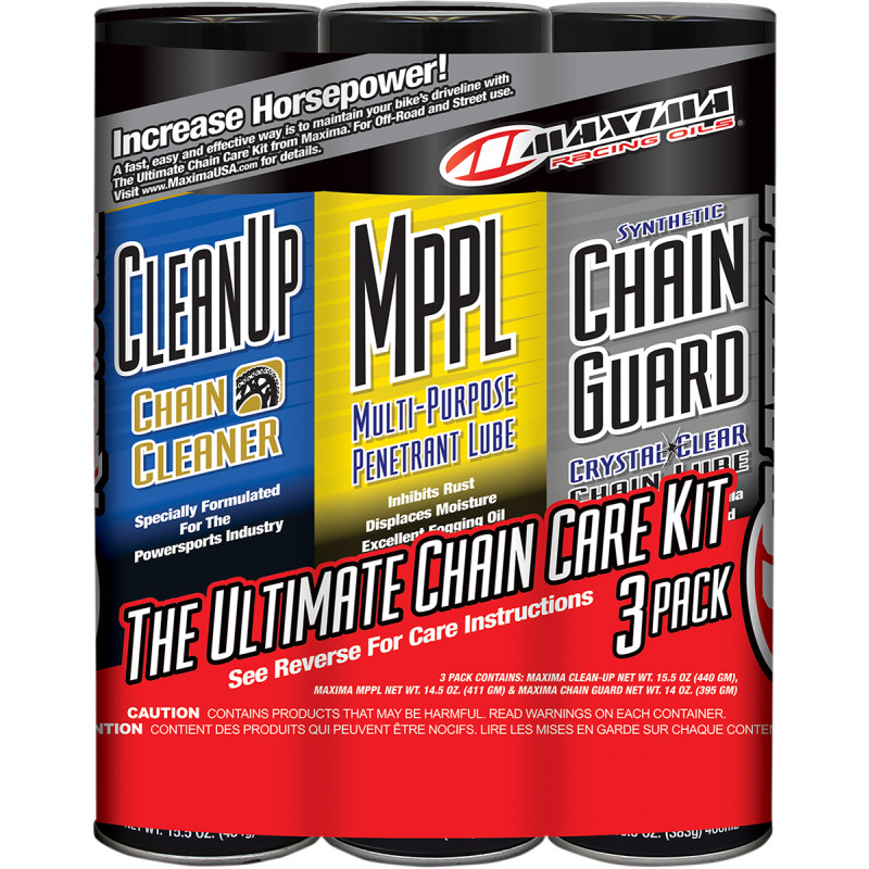 MAXIMA RACING OIL Synthetic Chain Care Kit