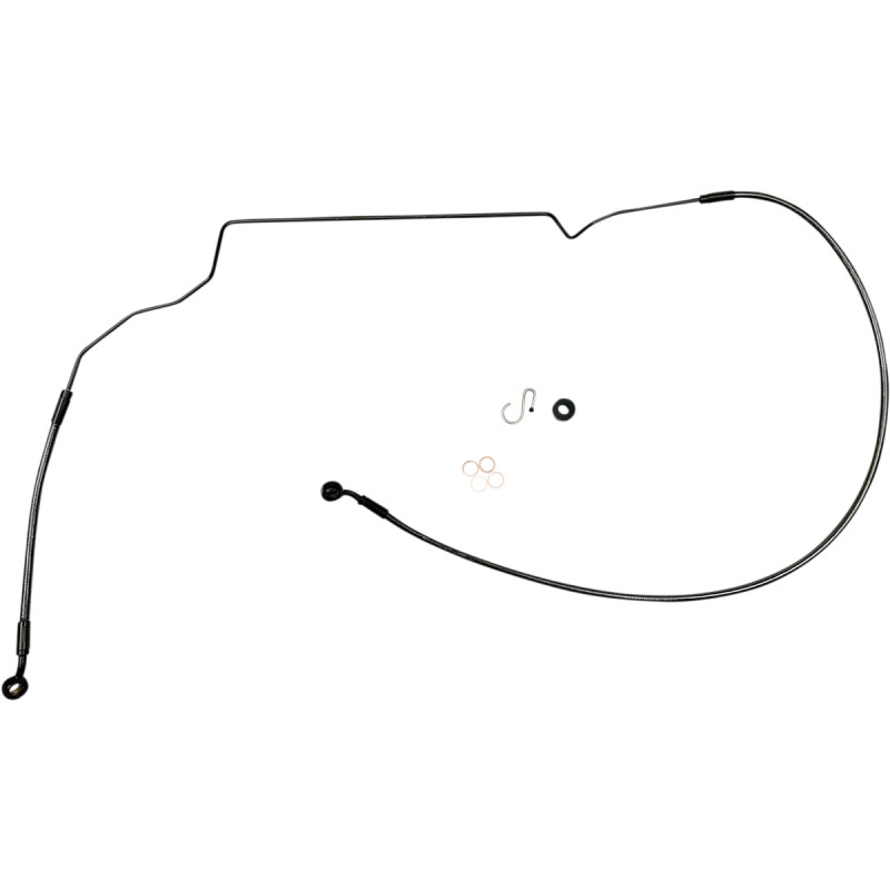 MAGNUM SHIELDING Braided Front Brake Line