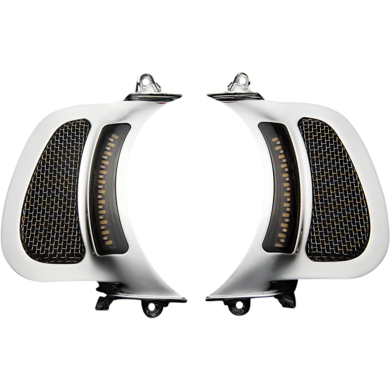 CUSTOM DYNAMICS Genesis® 4 Dynamic LED Road Glide® Vent Inserts