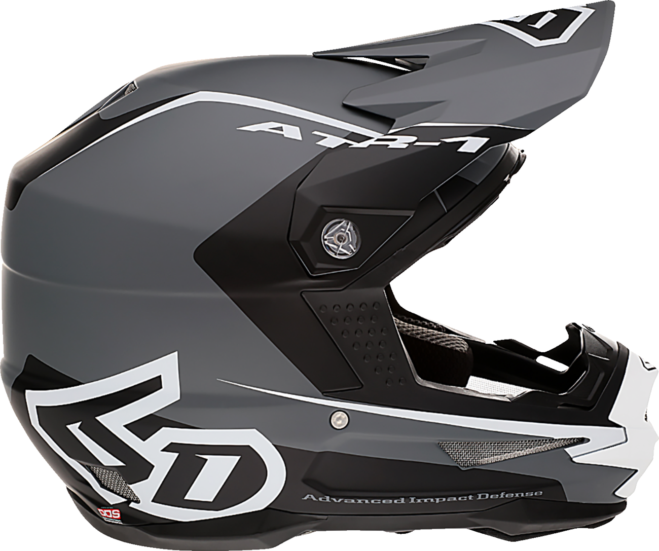 6D Helmets ATR-1 Helmet — Stealth — White — XS
