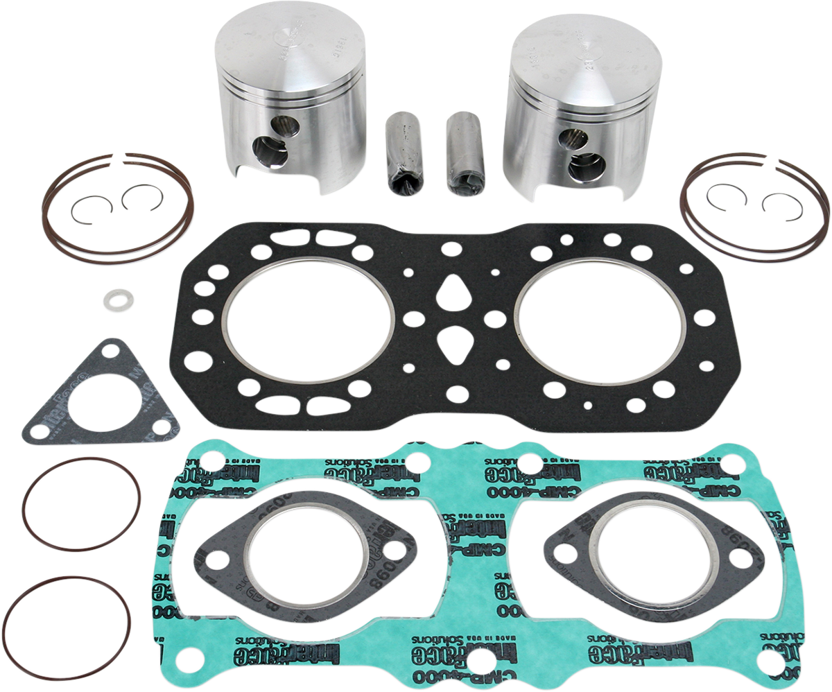 89-97 Polaris Indy 500 Wiseco Piston Kit 72.87mm +1.00mm Oversize Gaskets