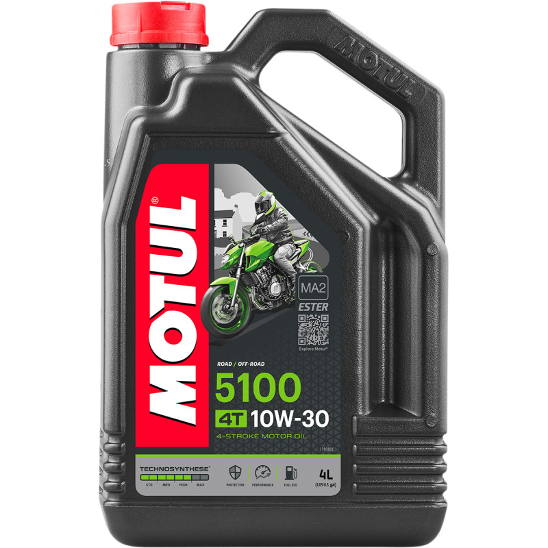 MOTUL 5100 Synthetic Blend 4T Engine Oil