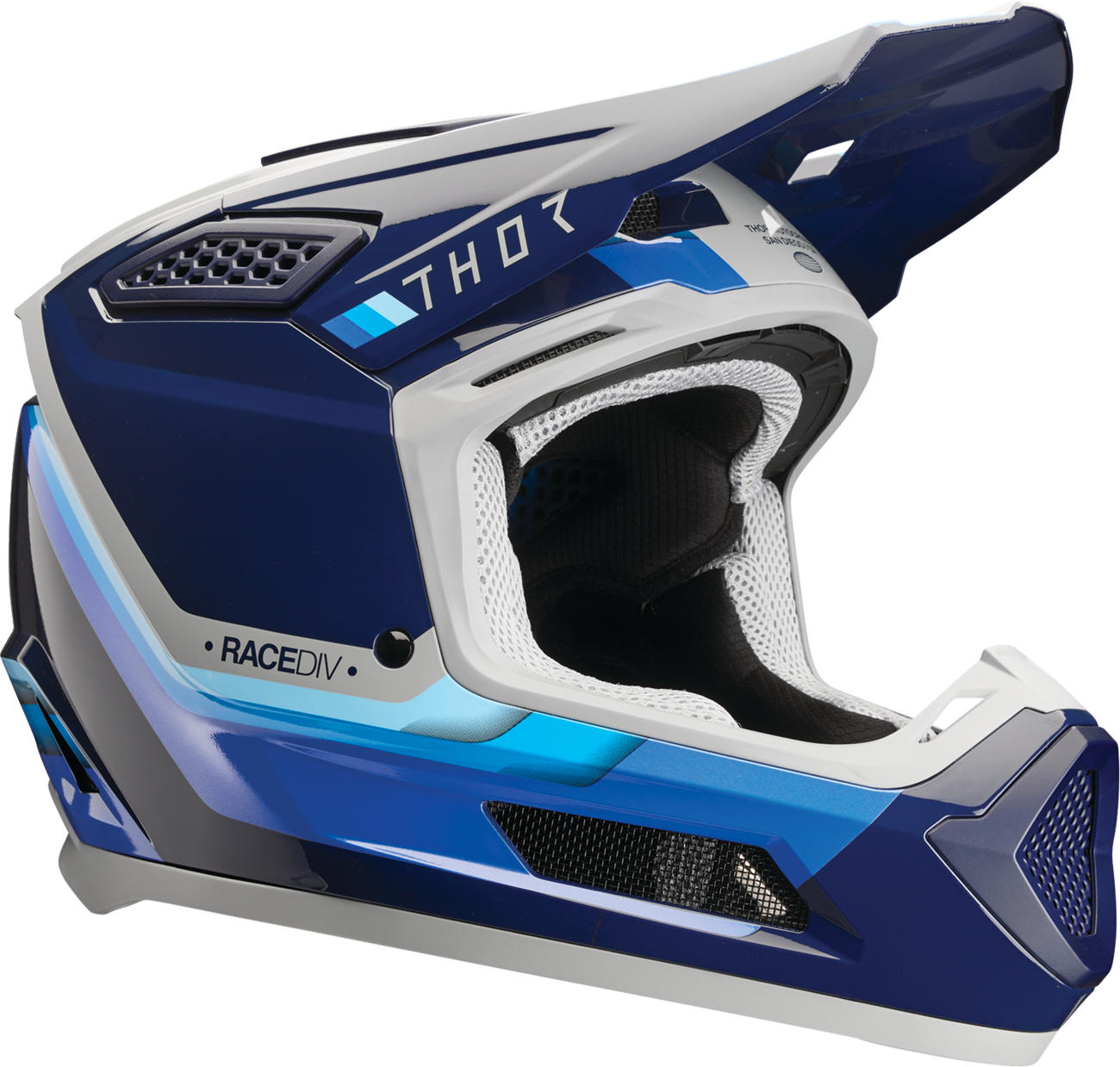 Thor Fleet Helmet — Defy — Blue/Gray — XS