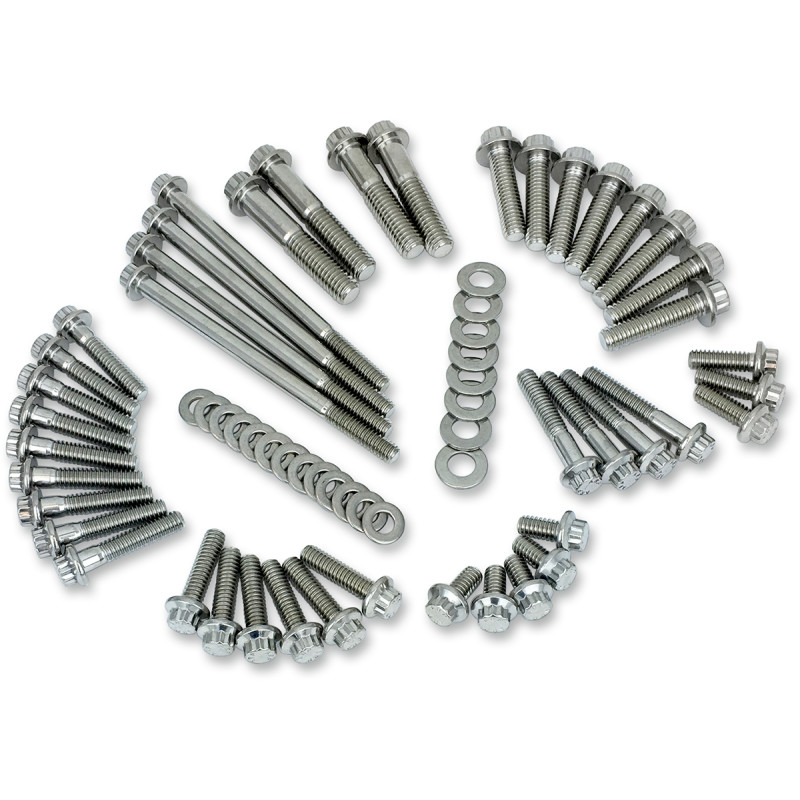 FEULING PARTS 12-Point External Primary/Transmission Engine Fastener Kit