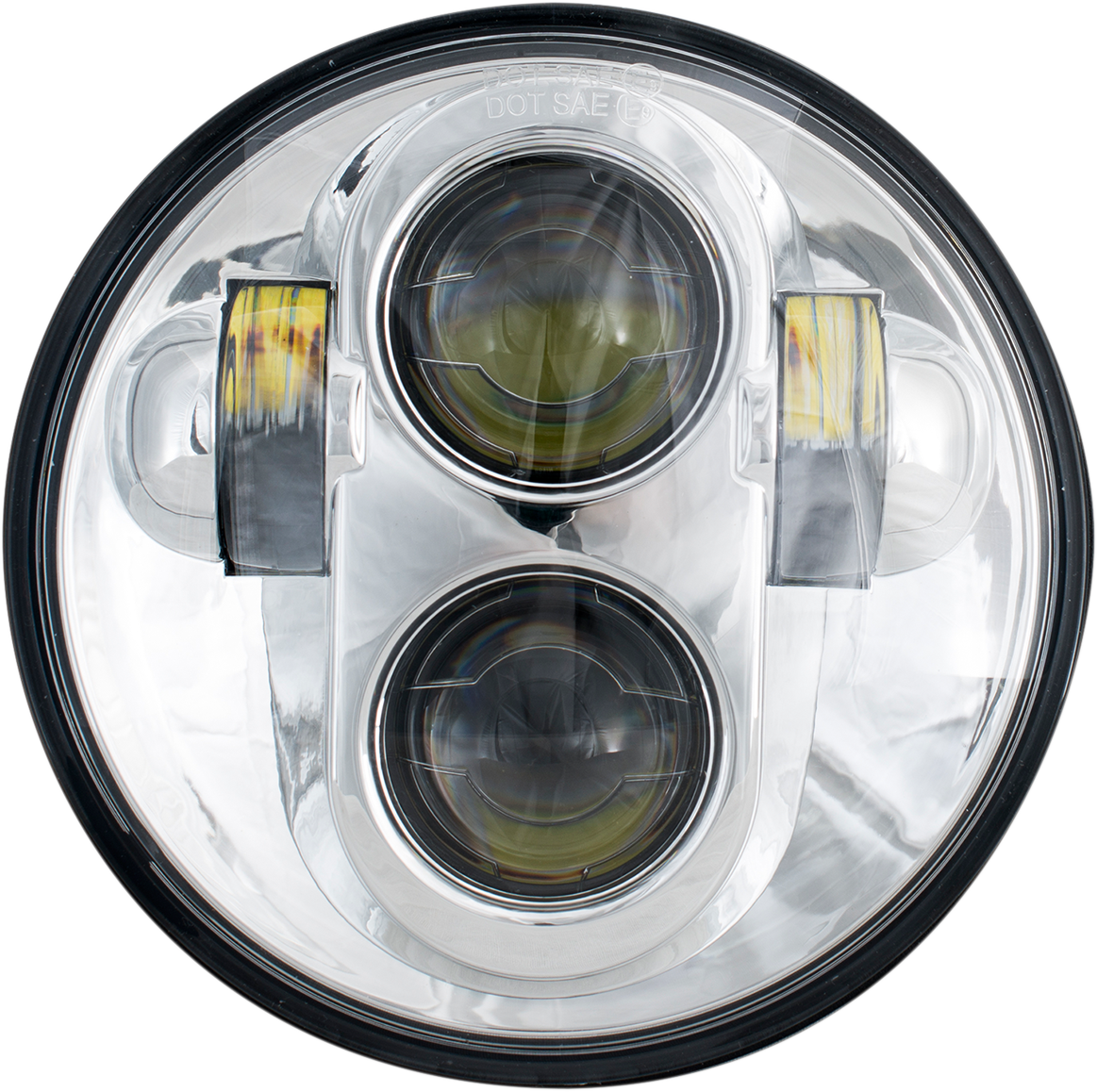 Rivco Products LED Headlight — 5-3/4" — Chrome