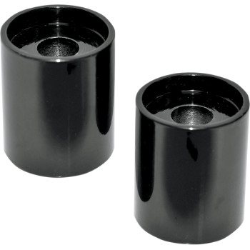 LA Choppers Handlebar Riser Extensions Black 1" Diameter 1.5" Rise Made in USA 