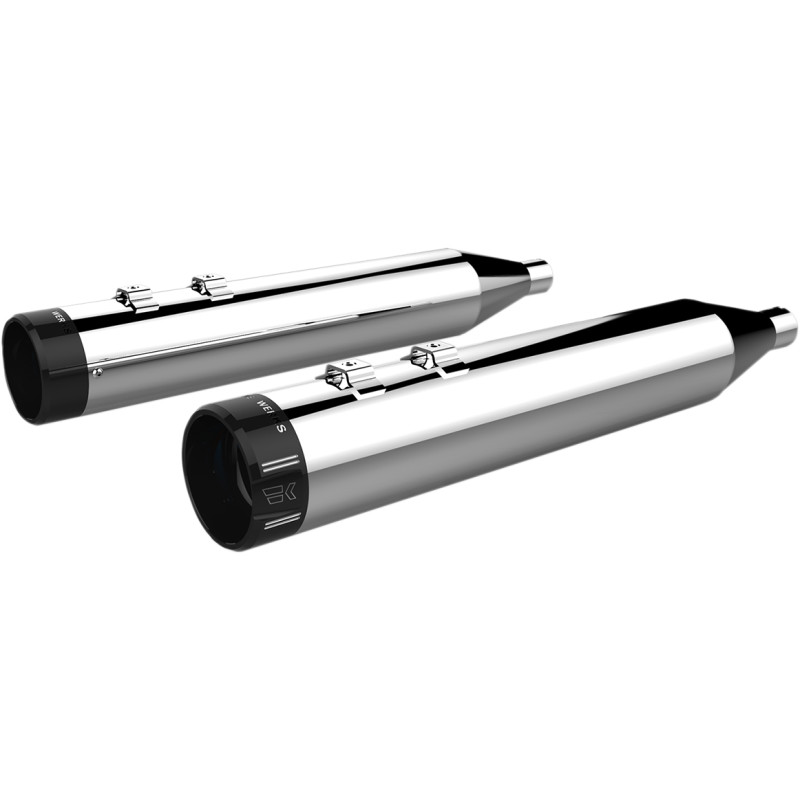 KHROME WERKS 4-1/2" HP-Plus® Slip-On Mufflers