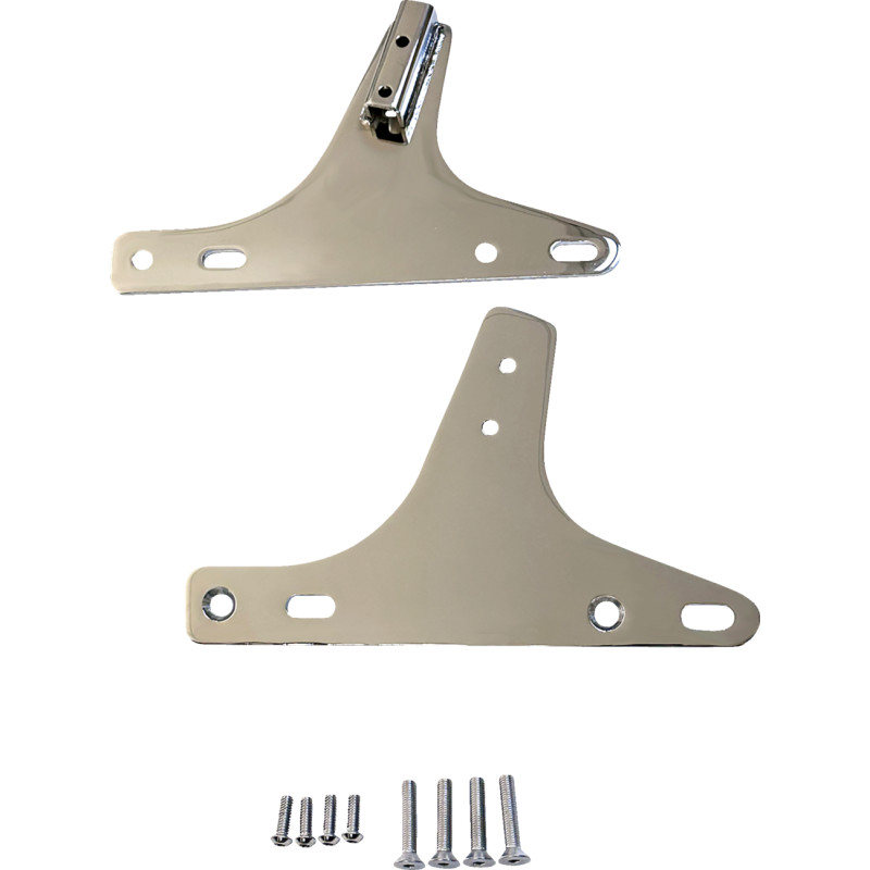 DRAG SPECIALTIES Sissy Bar Side Plates - Image 11