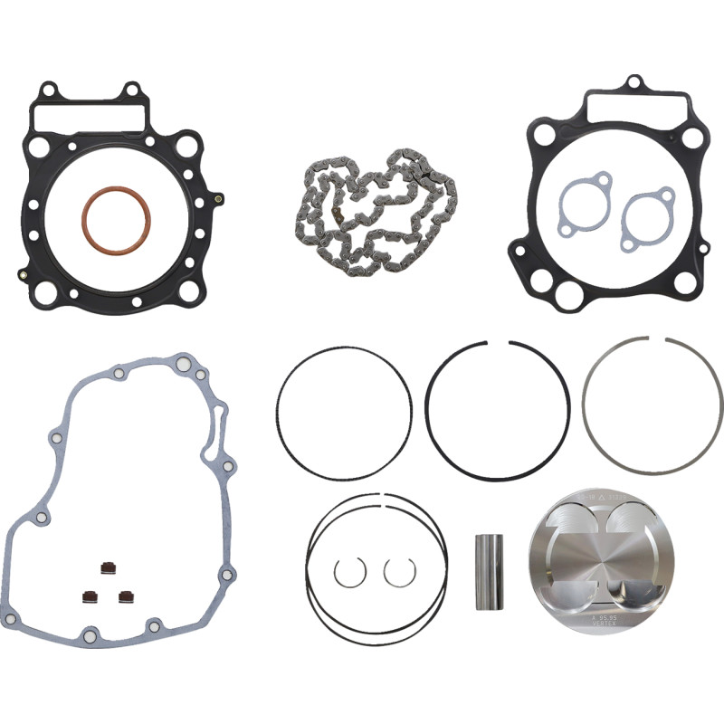 VERTEX Top End Piston Kit Cast Replica for 4-Stroke - Image 2