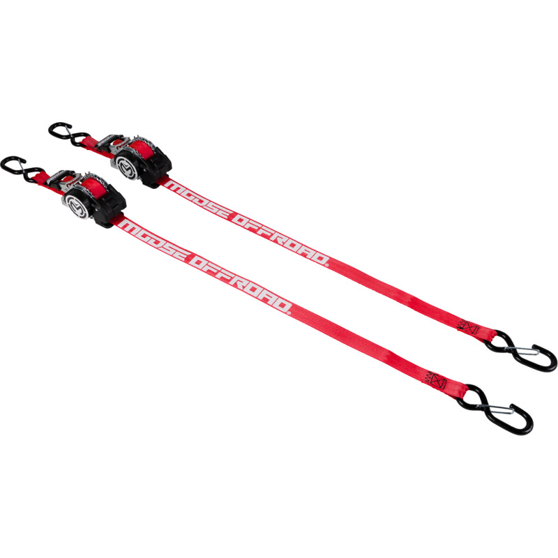 MOOSE OFFROAD Retractable Ratcheting Tie Down