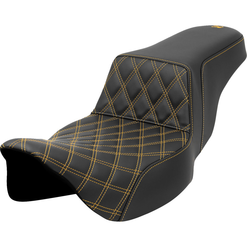 SADDLEMEN Lattice Stitch Step-Up Seat - Image 7
