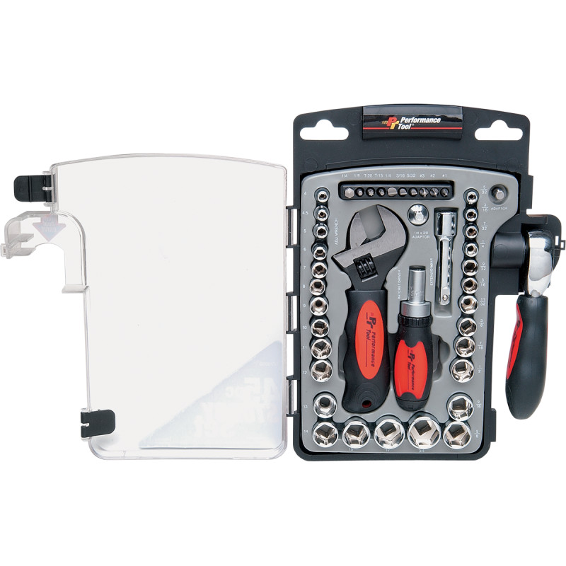 PERFORMANCE TOOL Stubby Tool Set