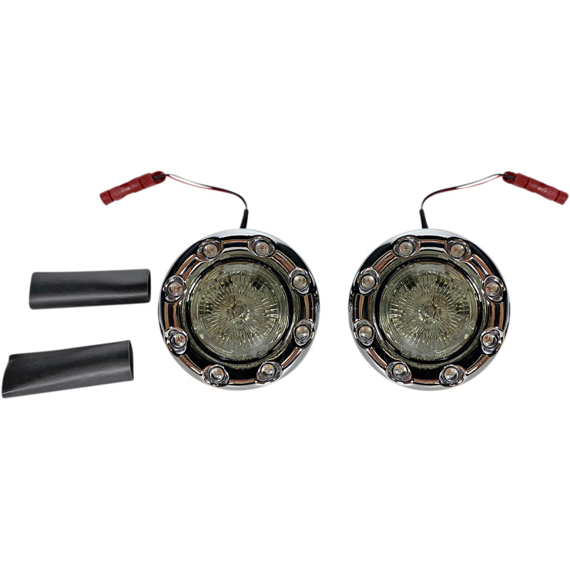 CUSTOM DYNAMICS ProBEAM® Bullet Ringz™ LED Rear Turn Signals for Scout