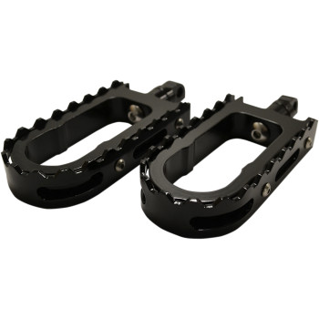 LA Choppers Black BMX Foot Pegs Made in USA Free Shipping