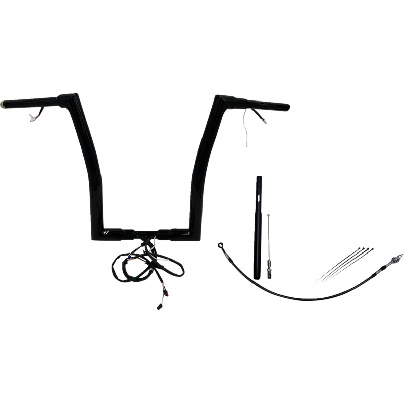 FAT BAGGERS INC. EZ Install Wired 1-1/2" Flat Top Handlebar Kit - Image 23