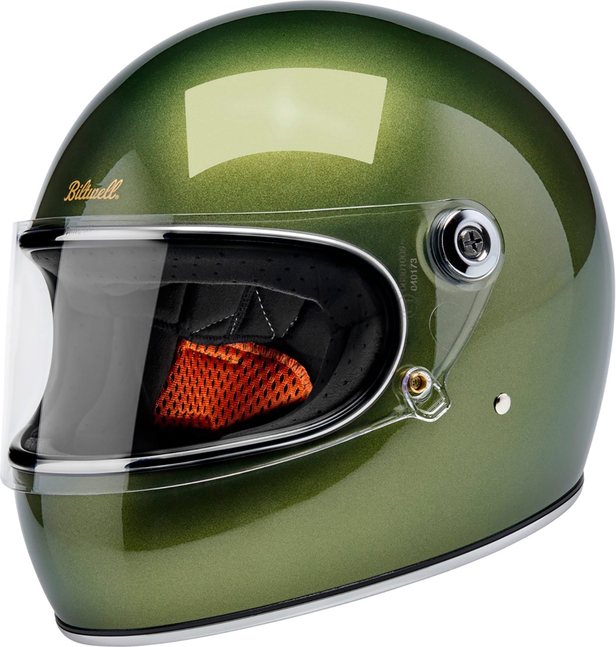 Biltwell Gringo S Helmet — Metallic Dart Green — Large