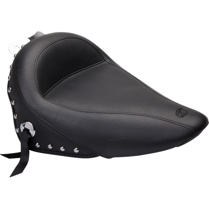 MUSTANG Studded Vinyl Solo Seat — without Backrest - Image 2