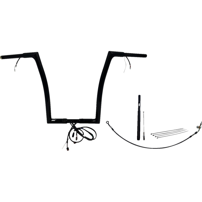 FAT BAGGERS INC. EZ Install Wired 1-1/4" Flat Top Handlebar Kit - Image 27