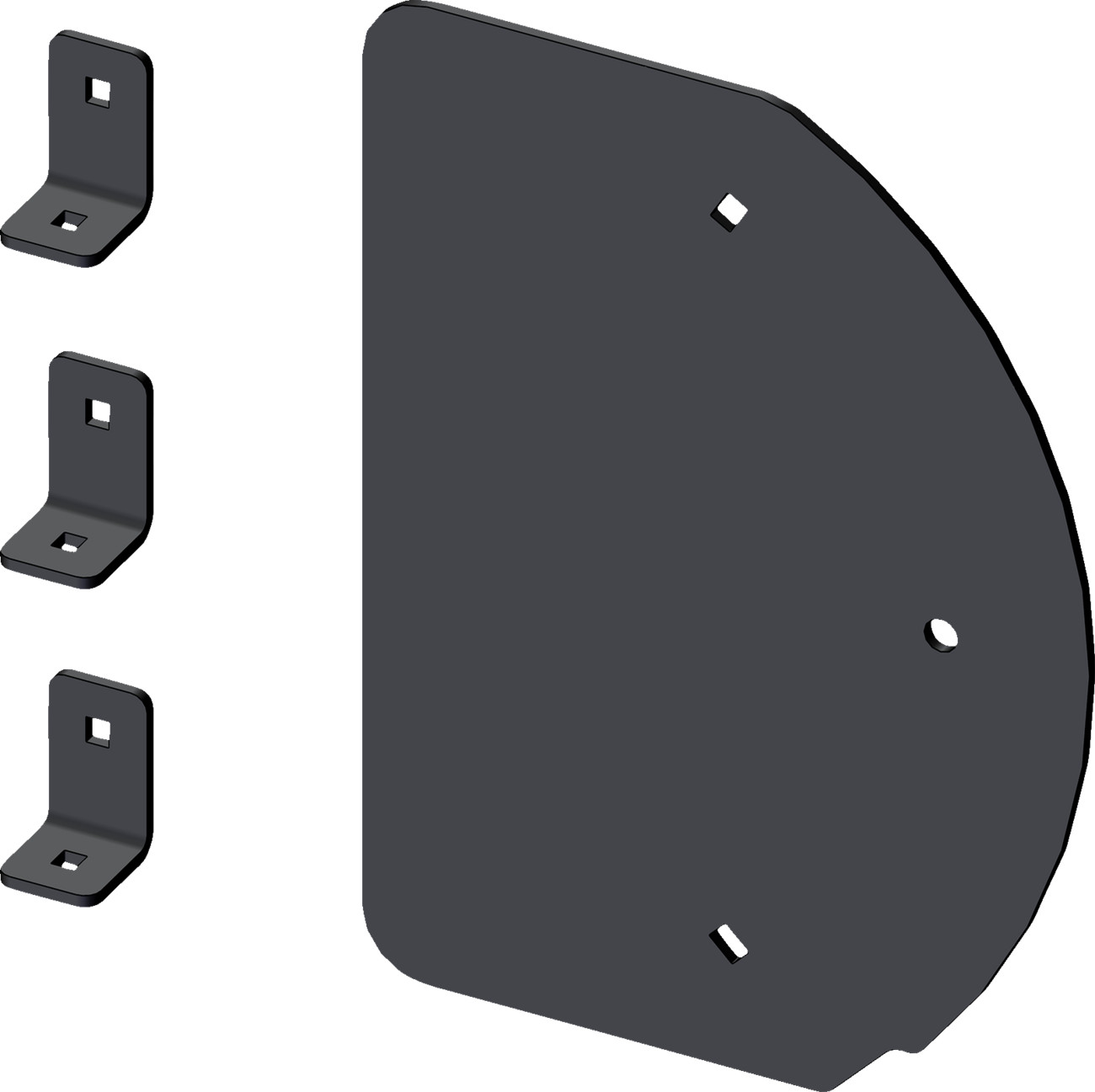 KFI UTV Plow Side Shield 106475